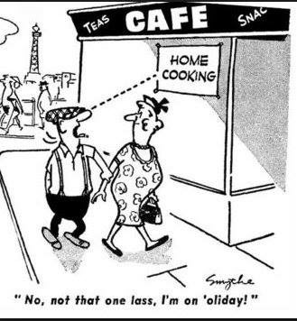 Andy Capp's first appearance. Copyright Daily Mirror