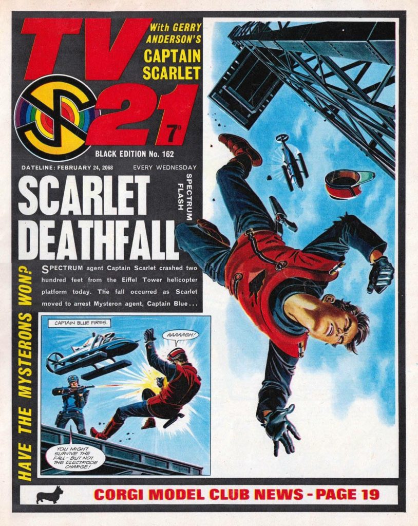 TV21 Issue 162 Cover - "Deathfall"