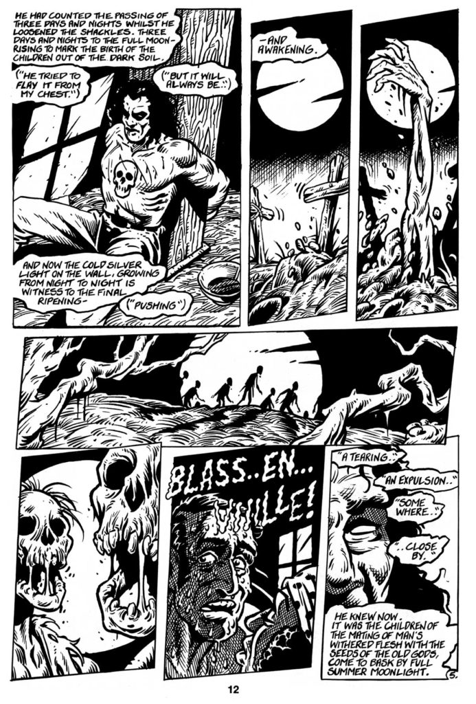 Art from Harrier Comics Deathwatch #1