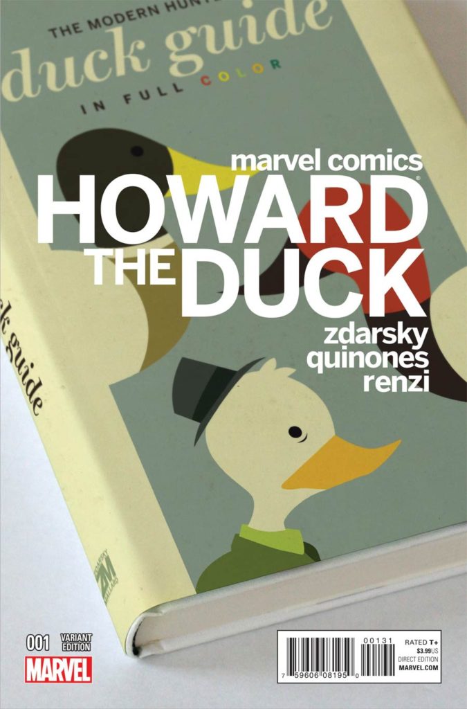 Howard the Duck #1 cover by Chip Zdarsky