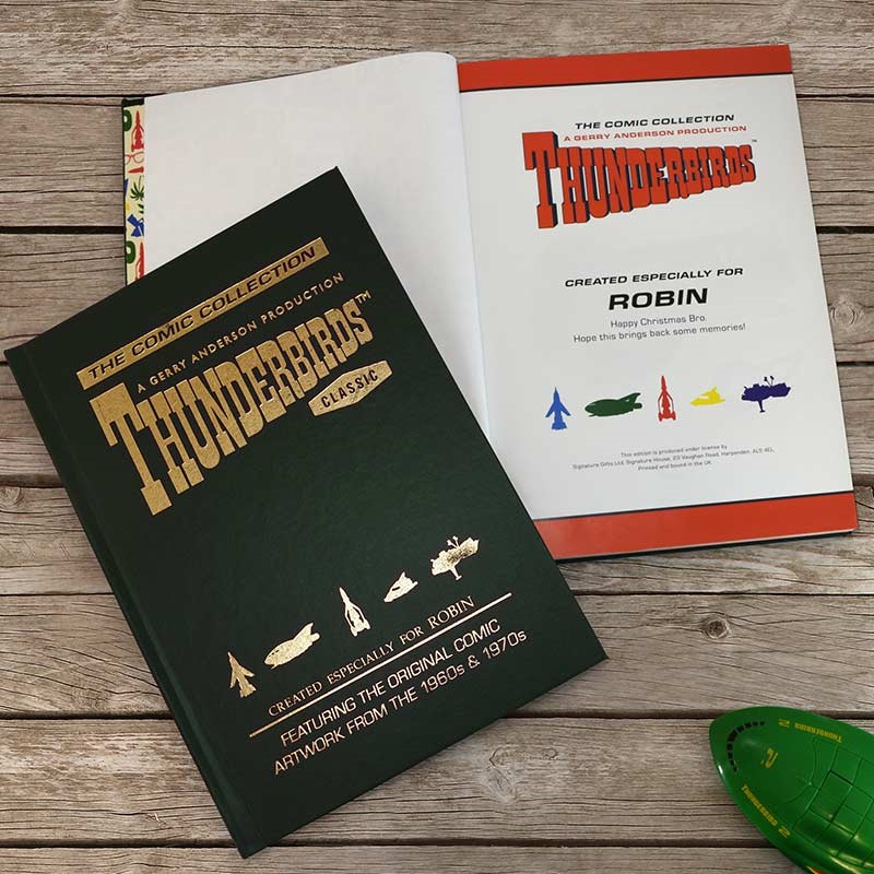 Personalised Thunderbirds Collector’s Edition Book