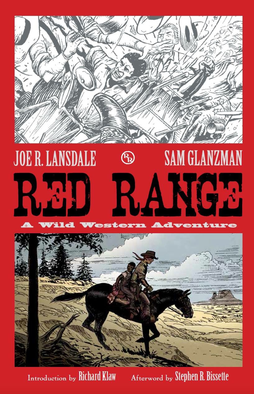 The cover of the It's Alive edition of Red Range by Joe R. Lansdale and Sam Glanzman