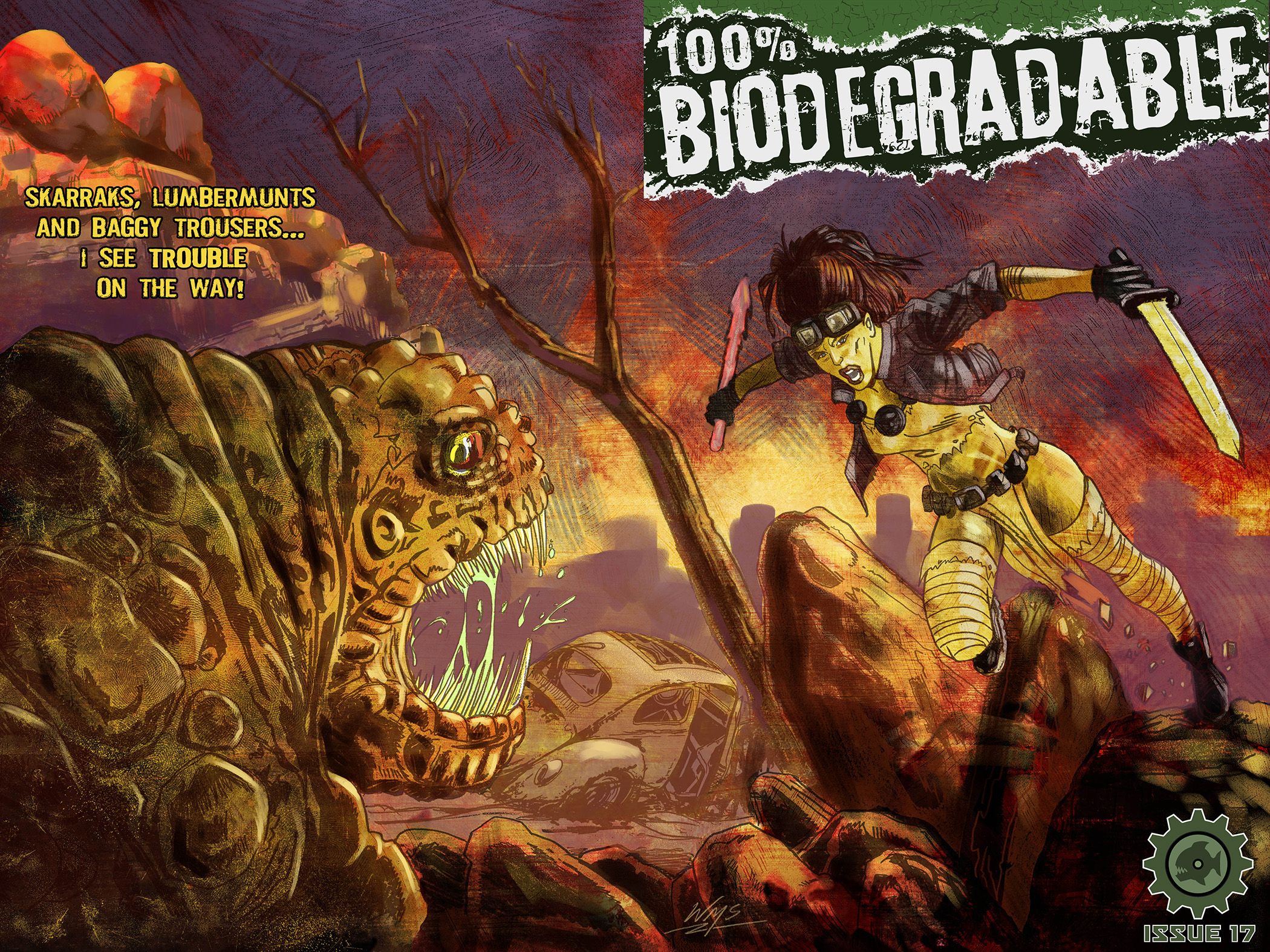 100% Biodegradable Issue 17 - Wraparound Cover