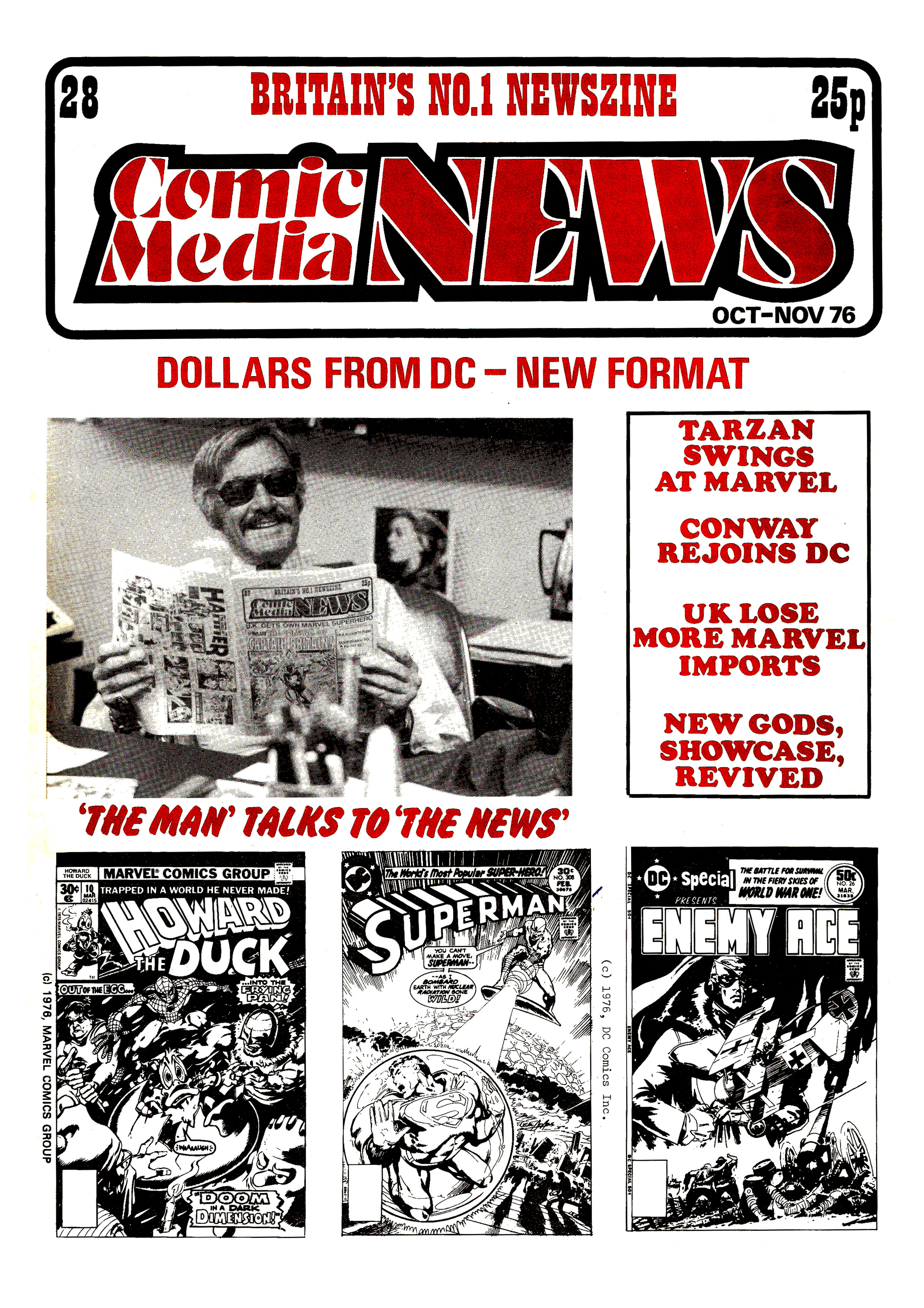 Comic Media News 28 - Cover