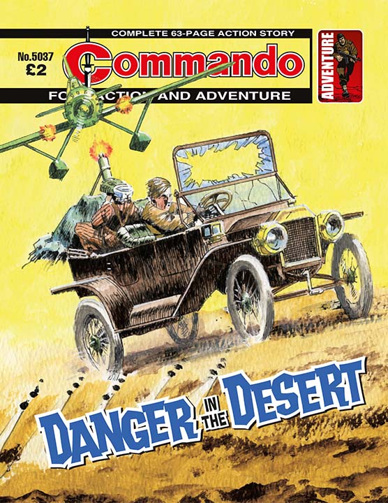 Commando 5037: Action and Adventure - Danger in the Desert