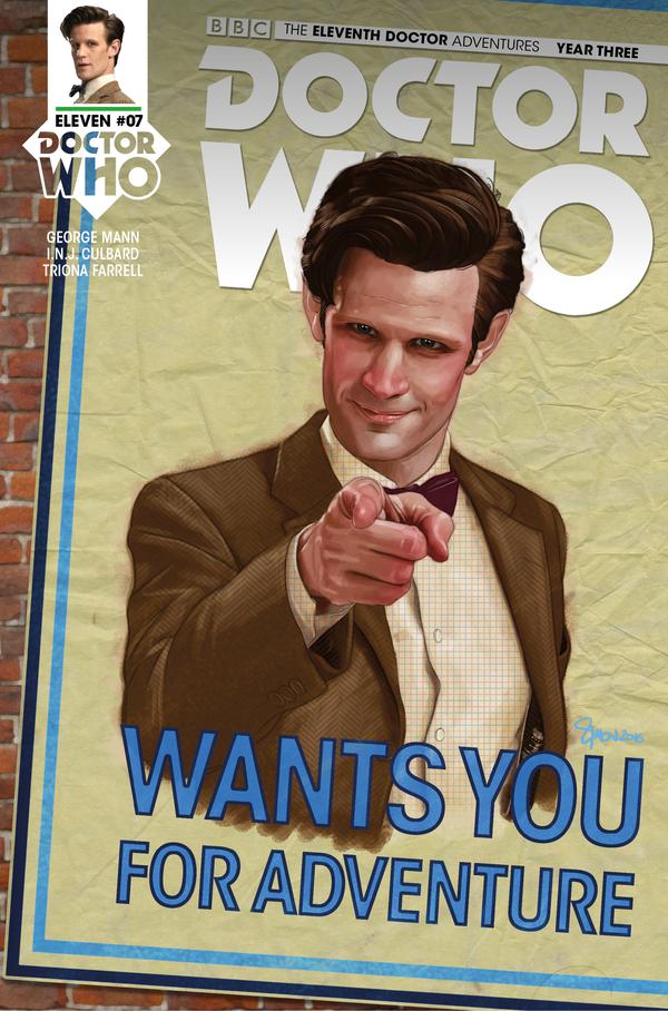 Doctor Who - The Eleventh Doctor Year 3 #7 Cover A by Simon Myers