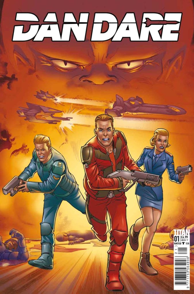 Dan Dare #1 Cover B by Alberto Foche