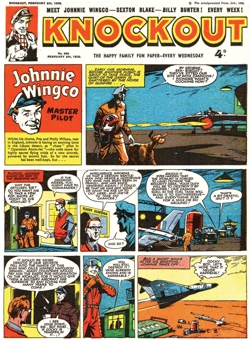 Johhny Wingco - Knockout by Mike Western