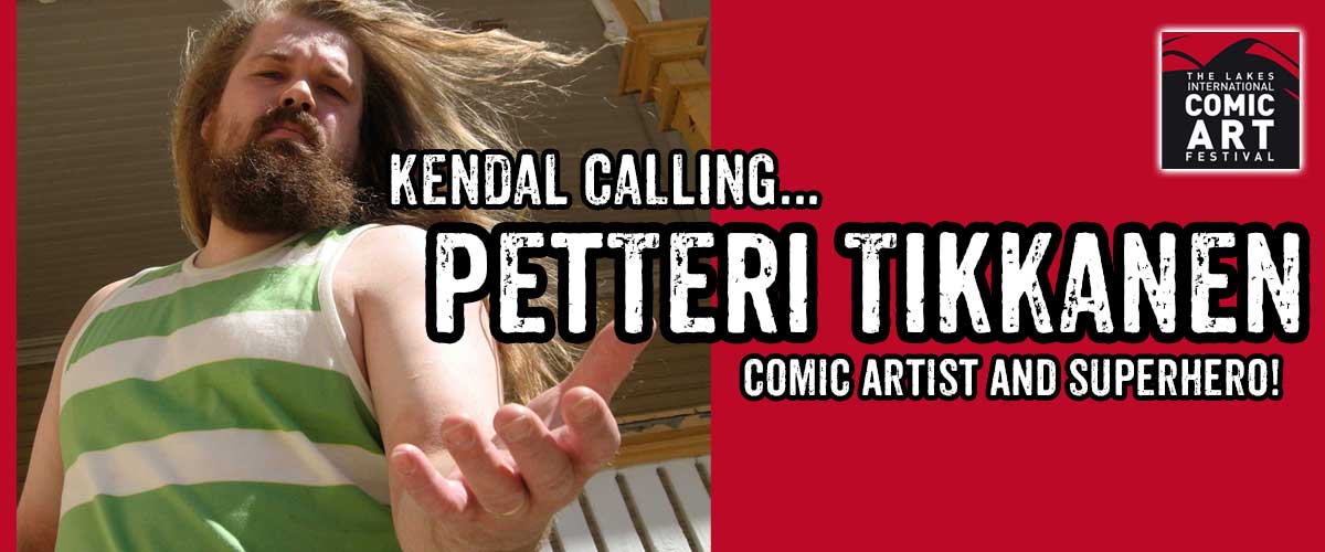 Kendal Calling Petteri Tikkanen - Banner