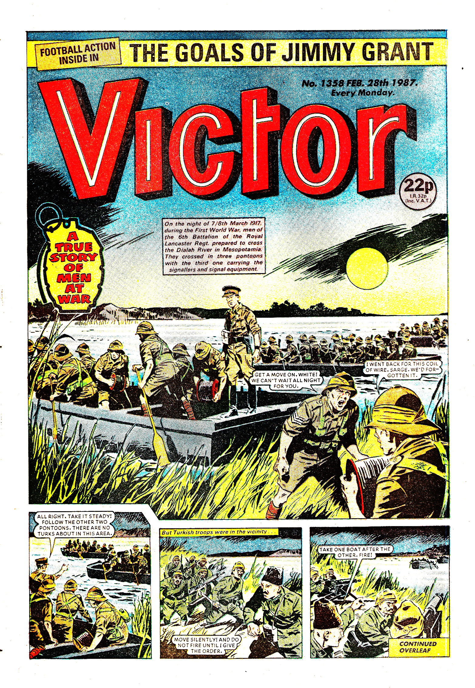 Victor (Issue 1358 - KIng's Own Story - Cover