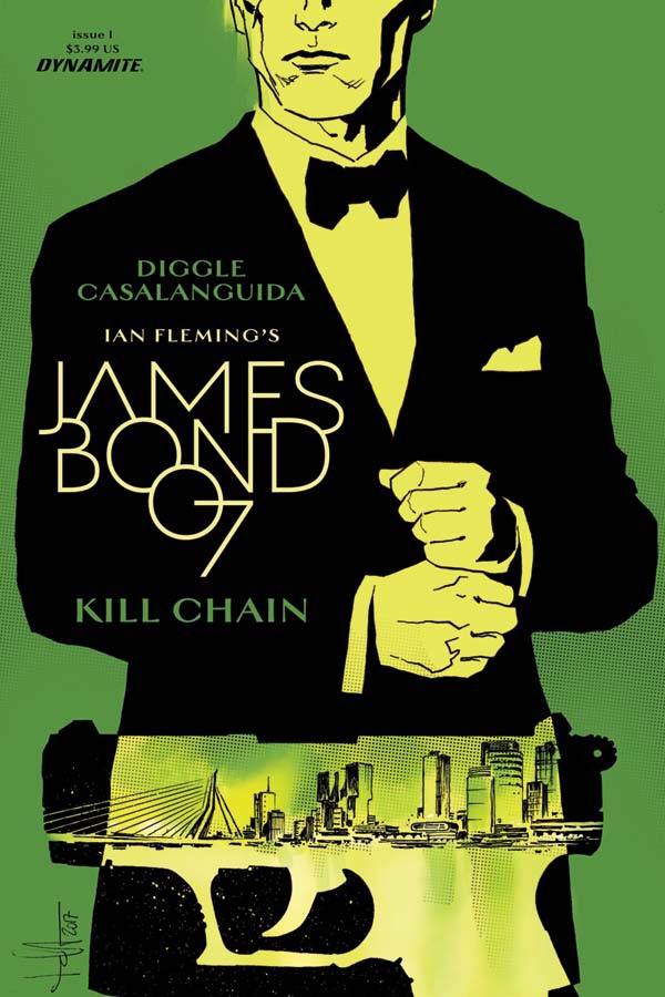James Bon Kill Chain #1 Cover C by Luca Casalanguida