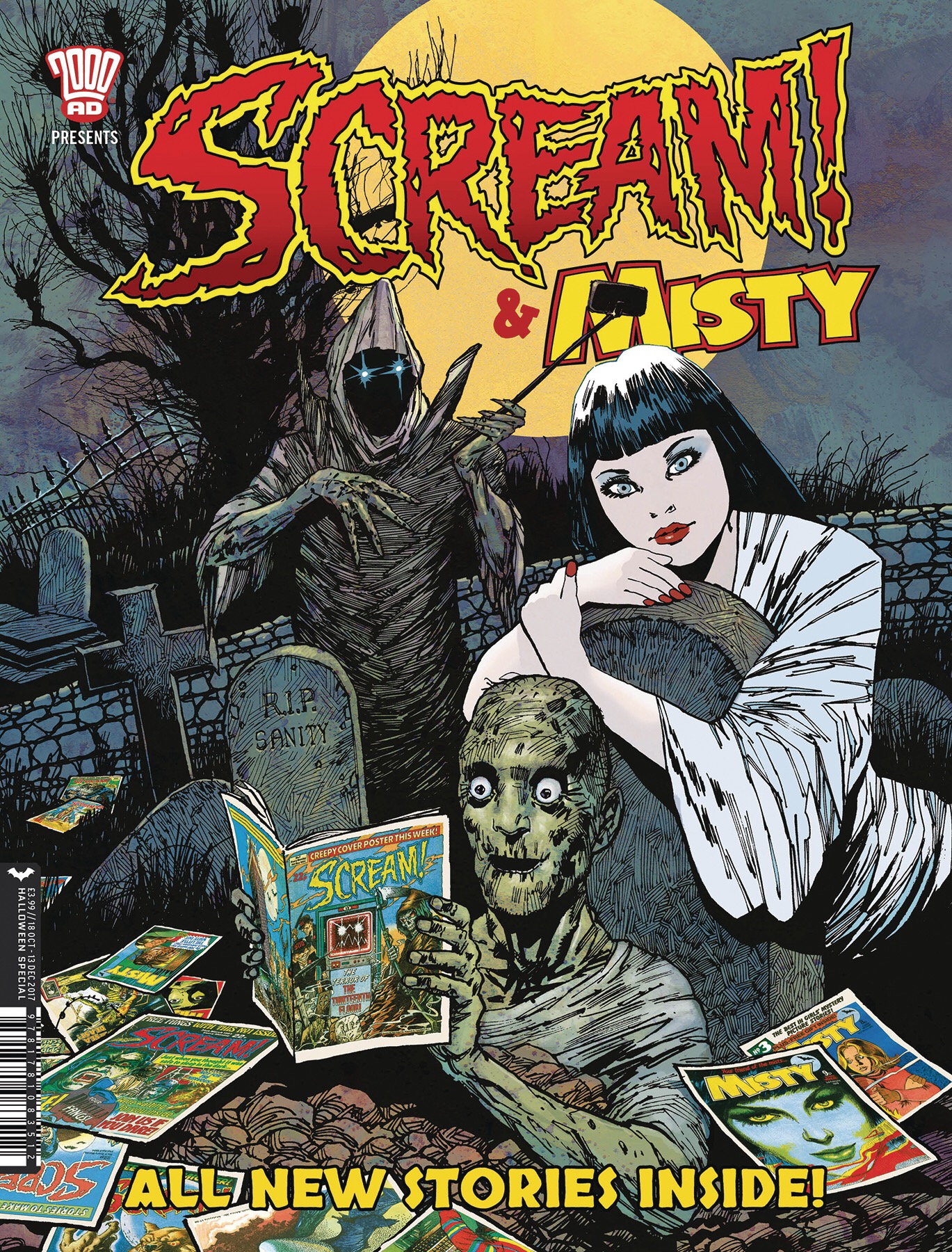 Scream & Misty Halloween Special 2017 - Cover
