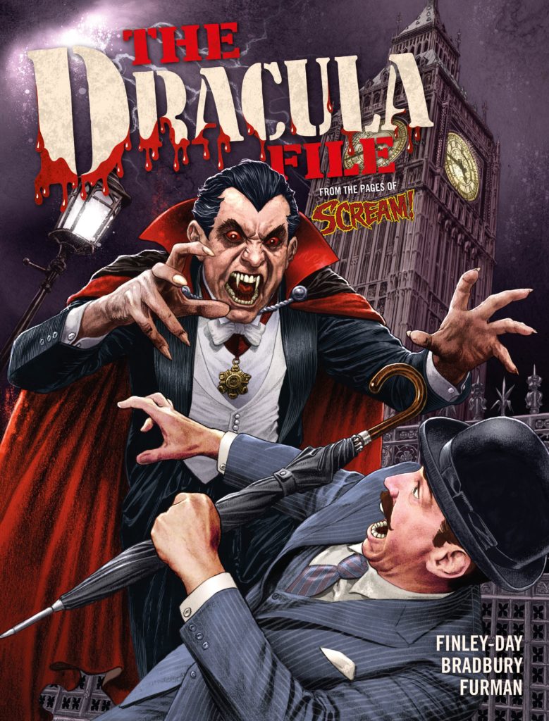 The Dracula File - Rebellion Publishing Cover by Chris Weston
