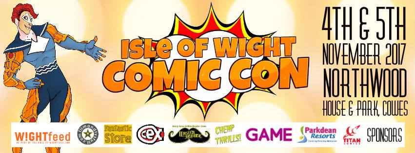 Isle of Wight Comic Con 2017 Banner