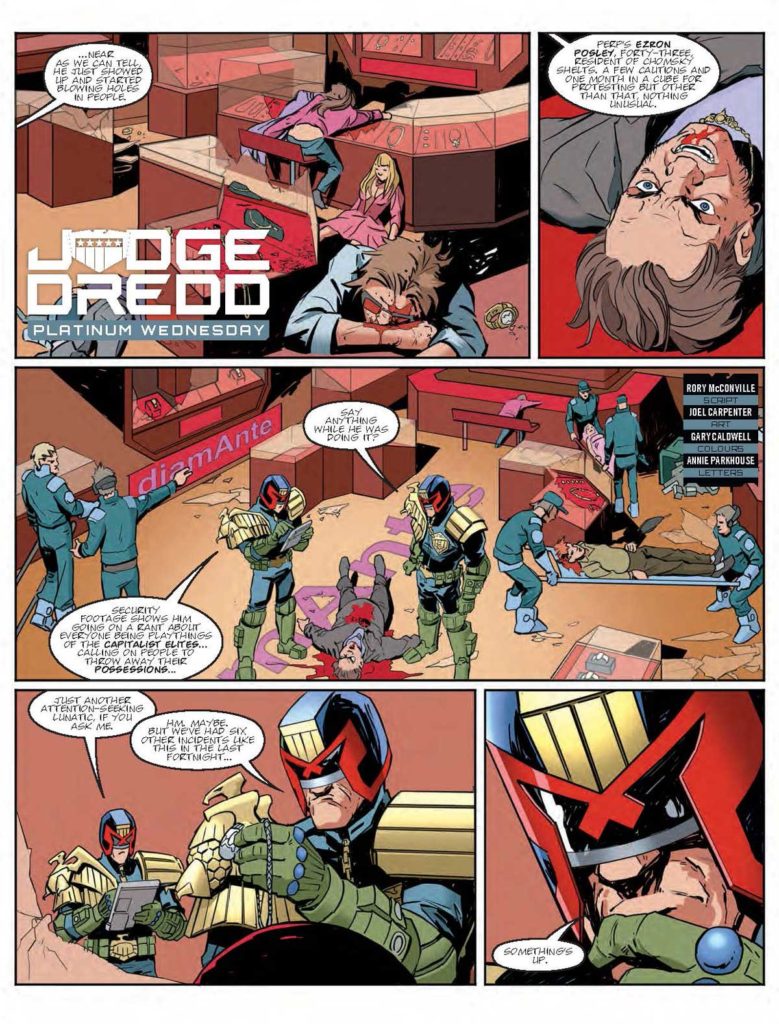Judge Dredd Megazine 387 - Judge Dredd