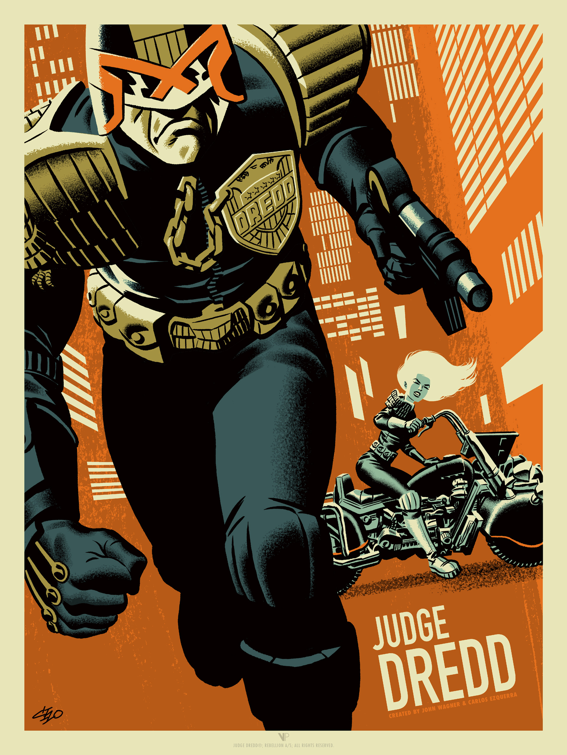 Zarjaz - Judge Dredd by Michael Cho (Variant)