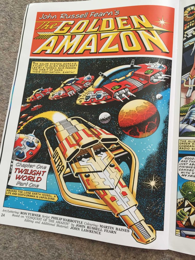 Spaceship Away Issue 42 - John Russell Fearn's The Golden Amazon