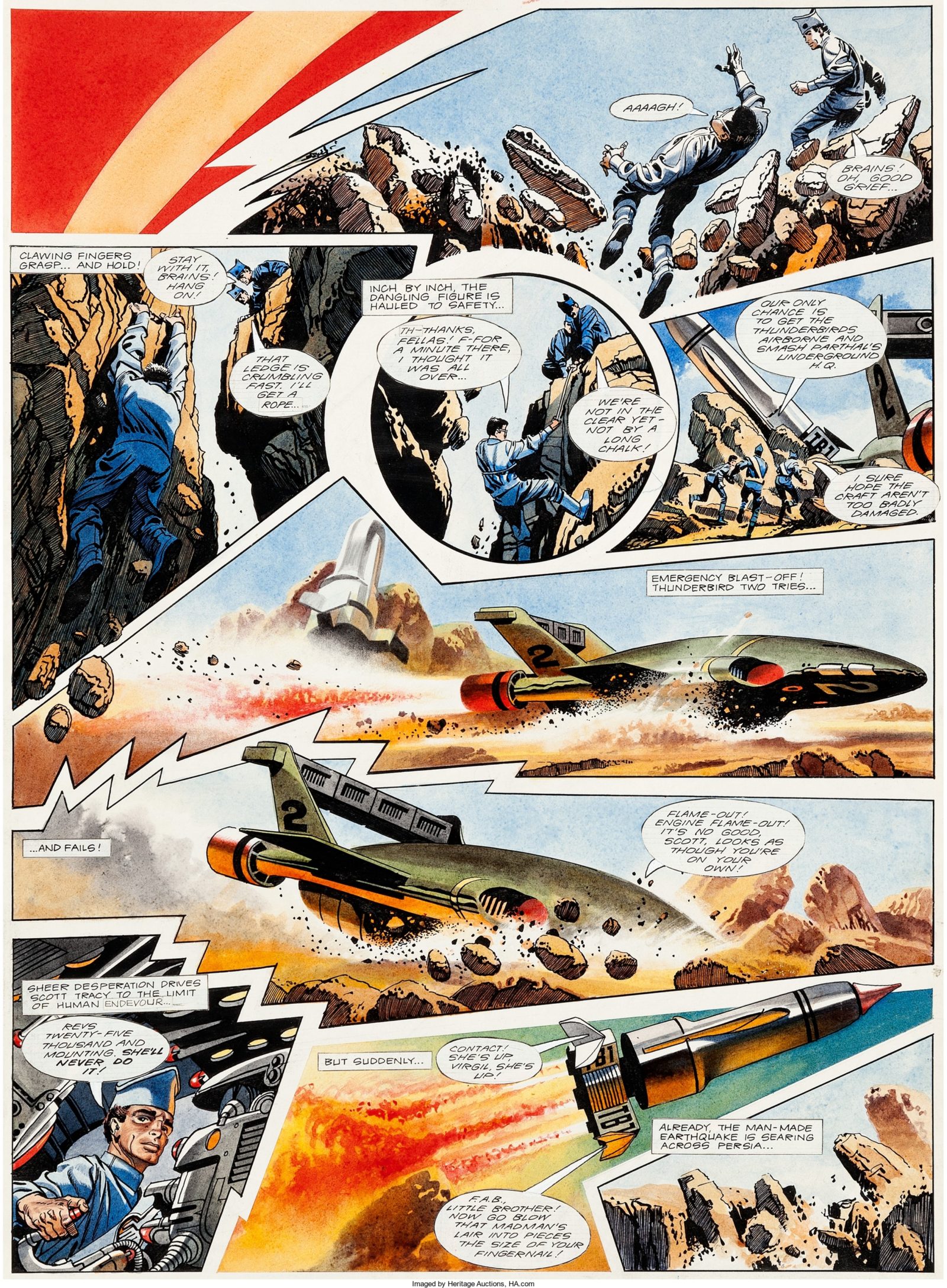 TV21 146 - Thunderbirds by Frank Bellamy (Trimmed)
