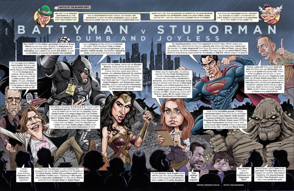 Tom Richmond -Batman vs Stuporman