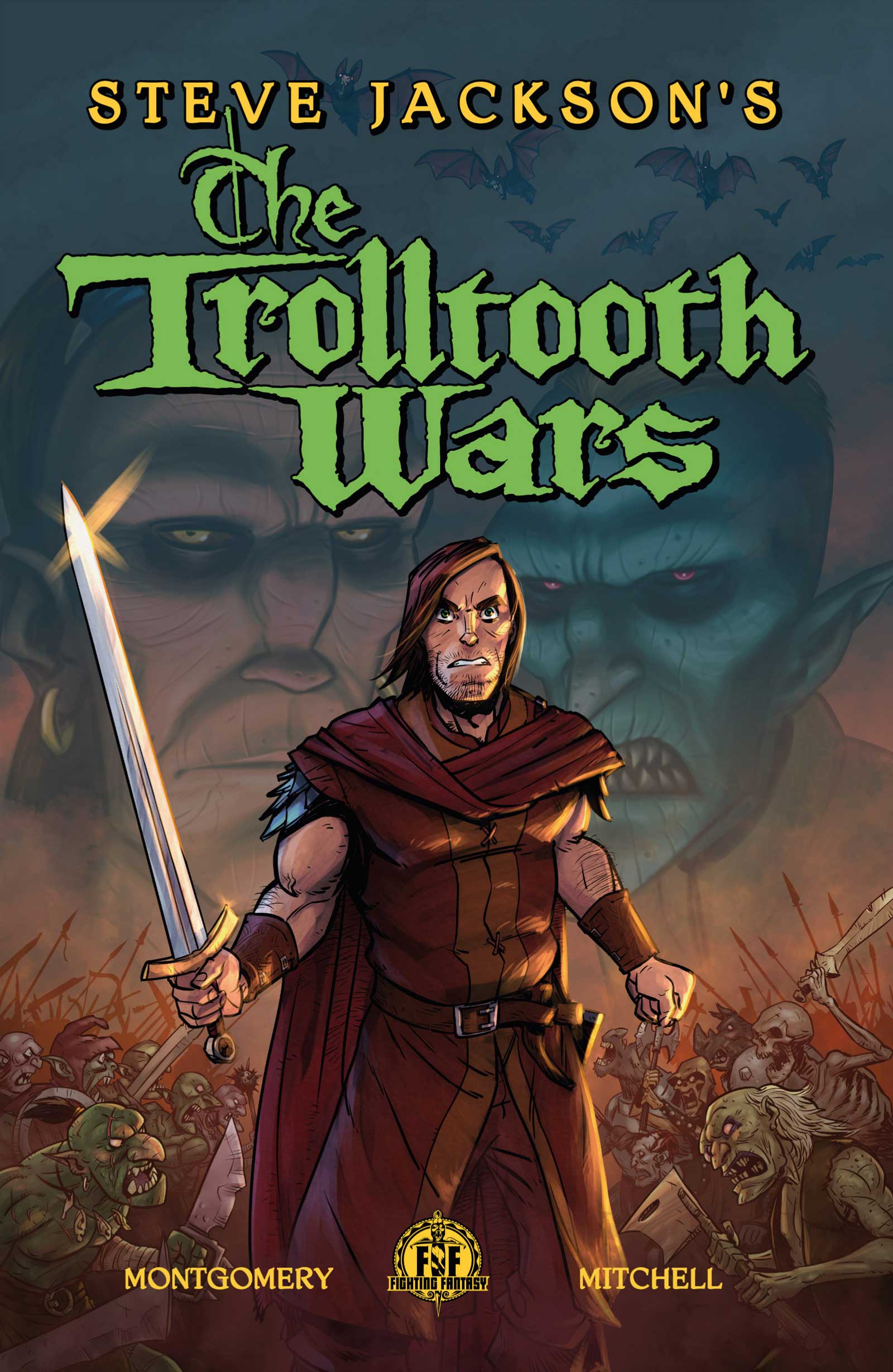 Steve Jackson's The Trolltooth Wars - Cover