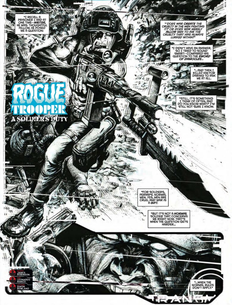 2000AD Prog 2050 - Rogue Trooper - A Soldier's Duty