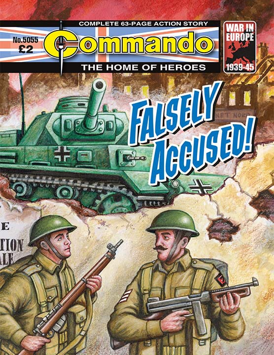 Commando 5055: Home of Heroes: Falsely Accused