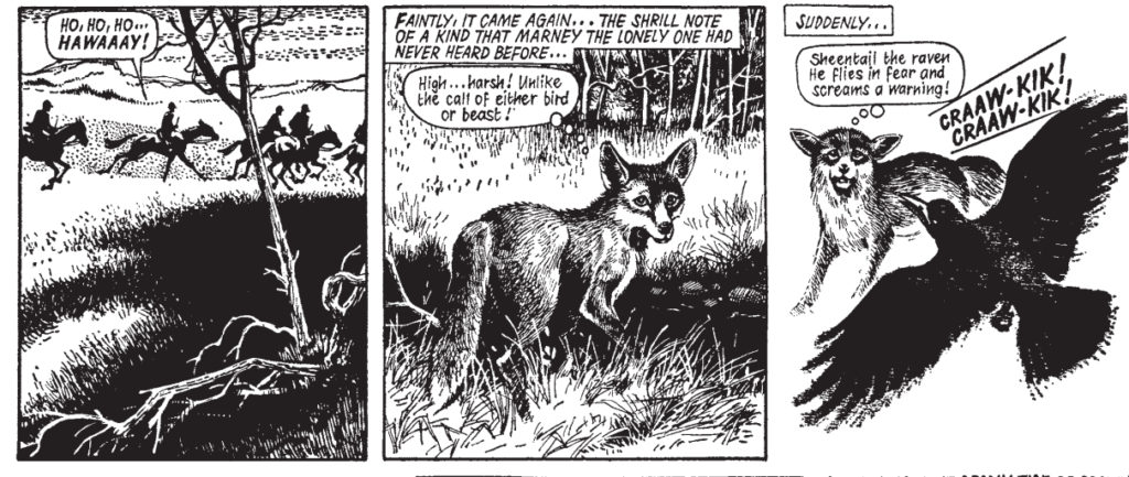 Marney the Fox - Sample Art