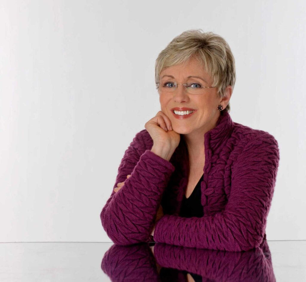 Cartoonist Lynn Johnston