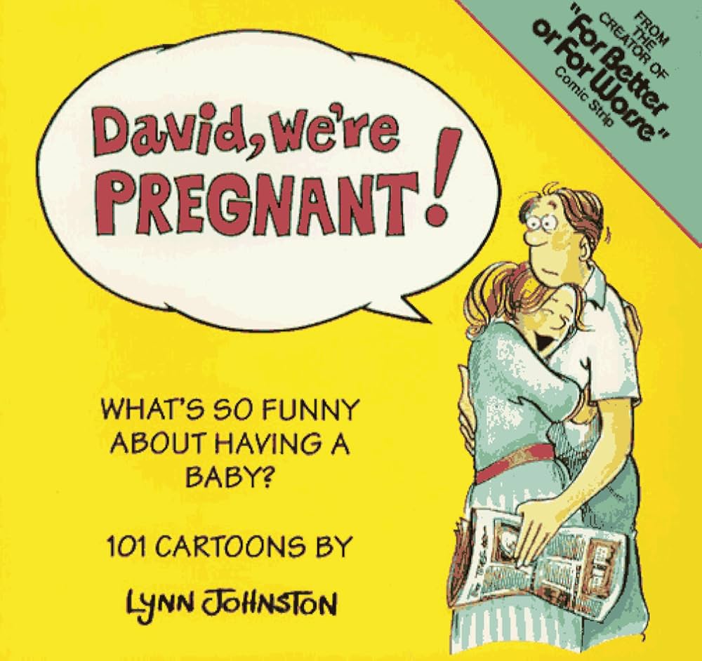 David We're Pregnant by Lynn Johnston - Cover