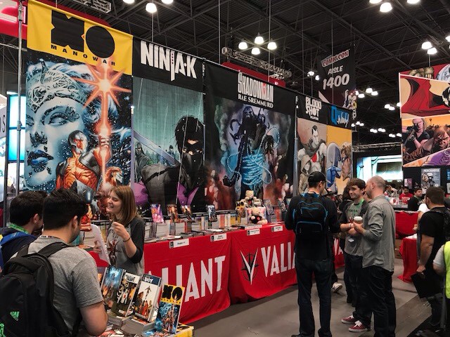 New York Comics Con Day 1 - Valiant Comics