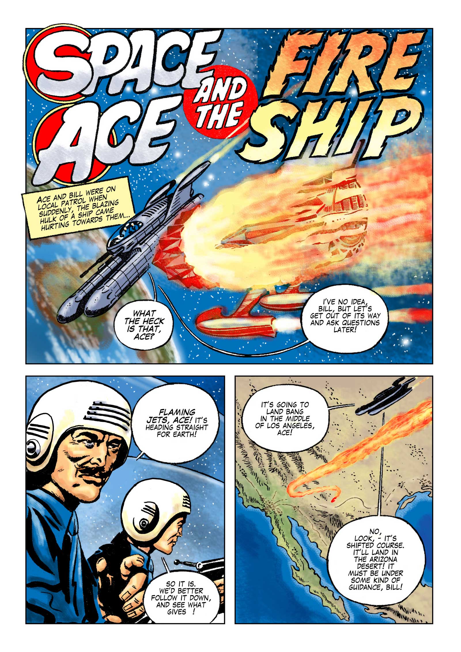 Space Ace Volume 9 - Fire Ship