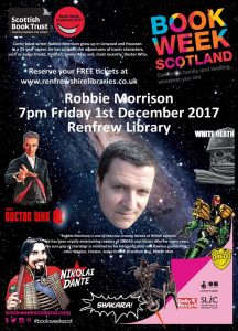 Book Week Scotland 2017 - Robbie Morrision