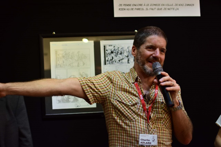 Charlie Adlard at the Amiens Comic Art Festival 2017