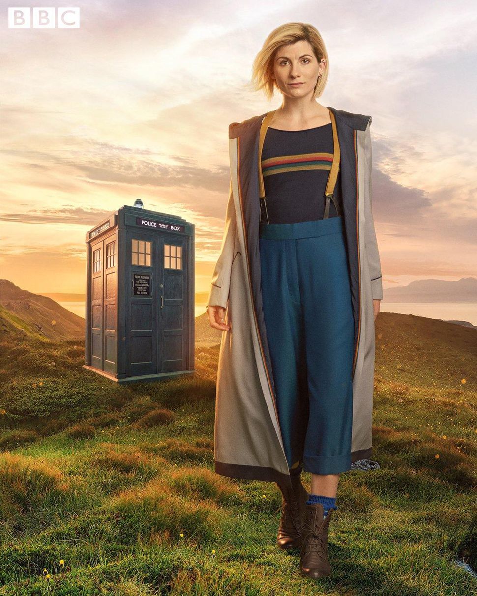 Jodie Whittaker as the Thirteenth Doctor. Image: BBC