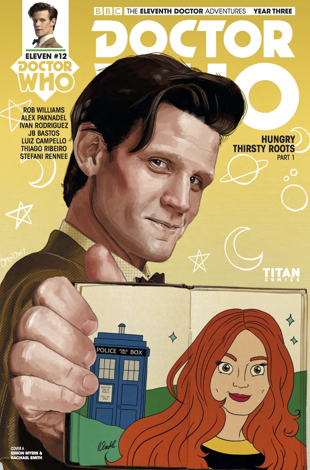 The latest issue of Titan Comics Doctor Who - The Eleventh Doctor title, out now in all good comic shops