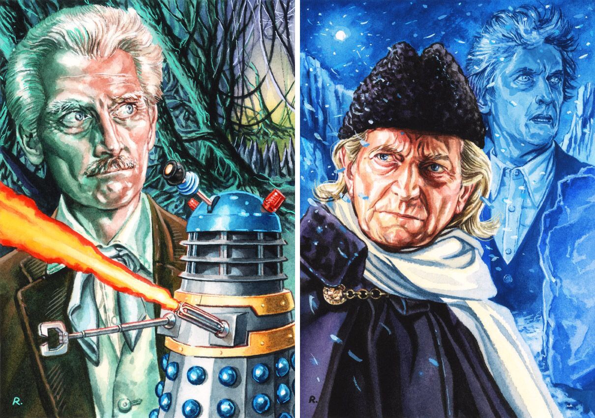 Doctor Who-inspired art by Graeme Neil Reid