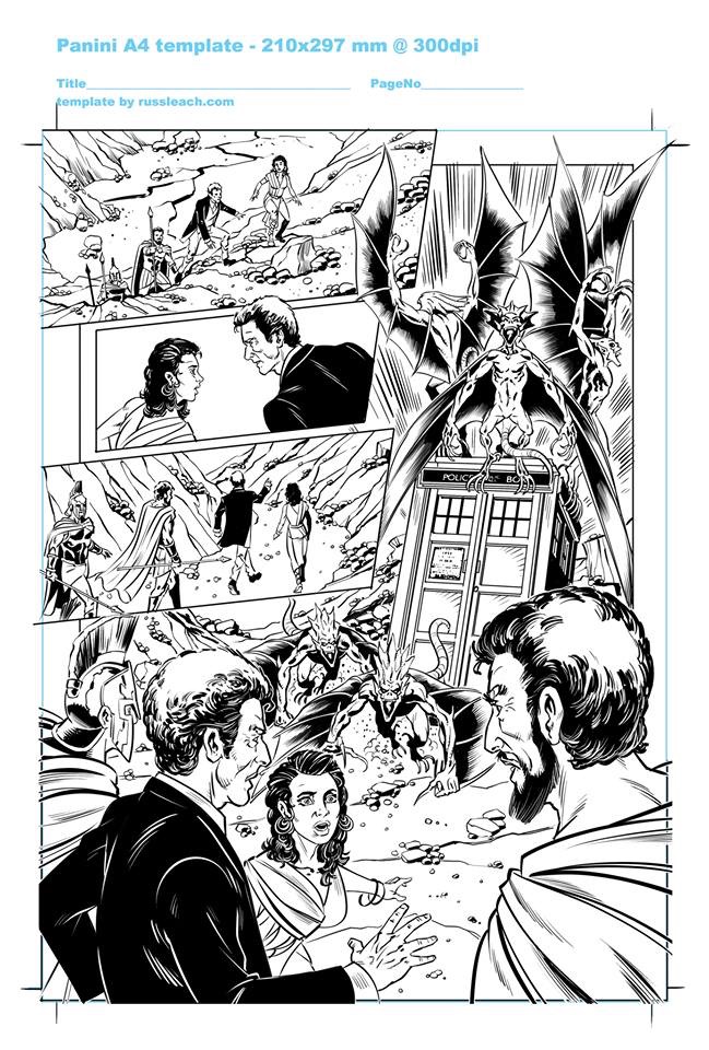 Doctor Who Adventures - Unpublished Twelfth Doctor Strip 4