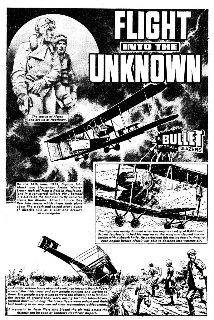 Bullet Issue One - Flight into the Unknown