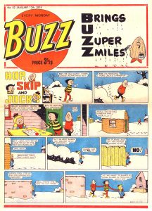 Buzz Issue 52 - cover dated 12th January 1974