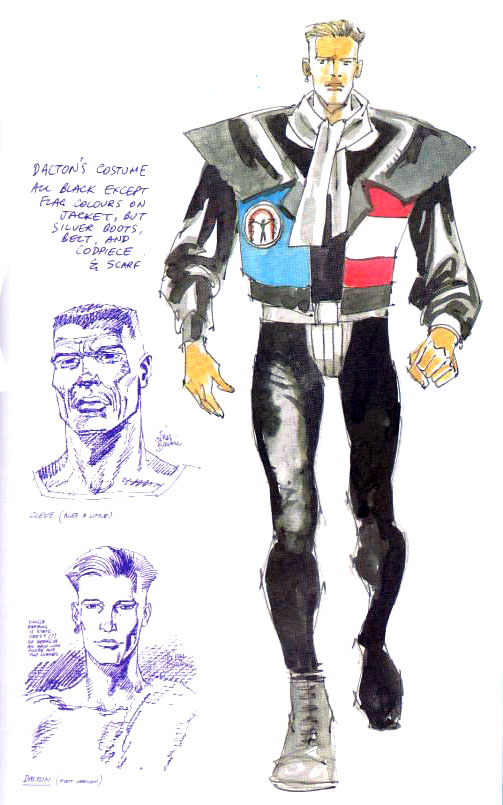 One of Jim Baikie's many character designs for 