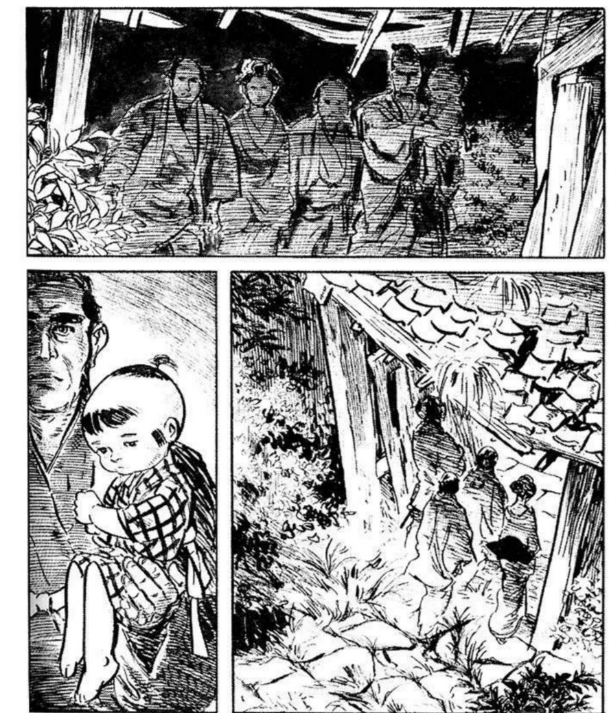Lone Wolf and Cub - Art Sample