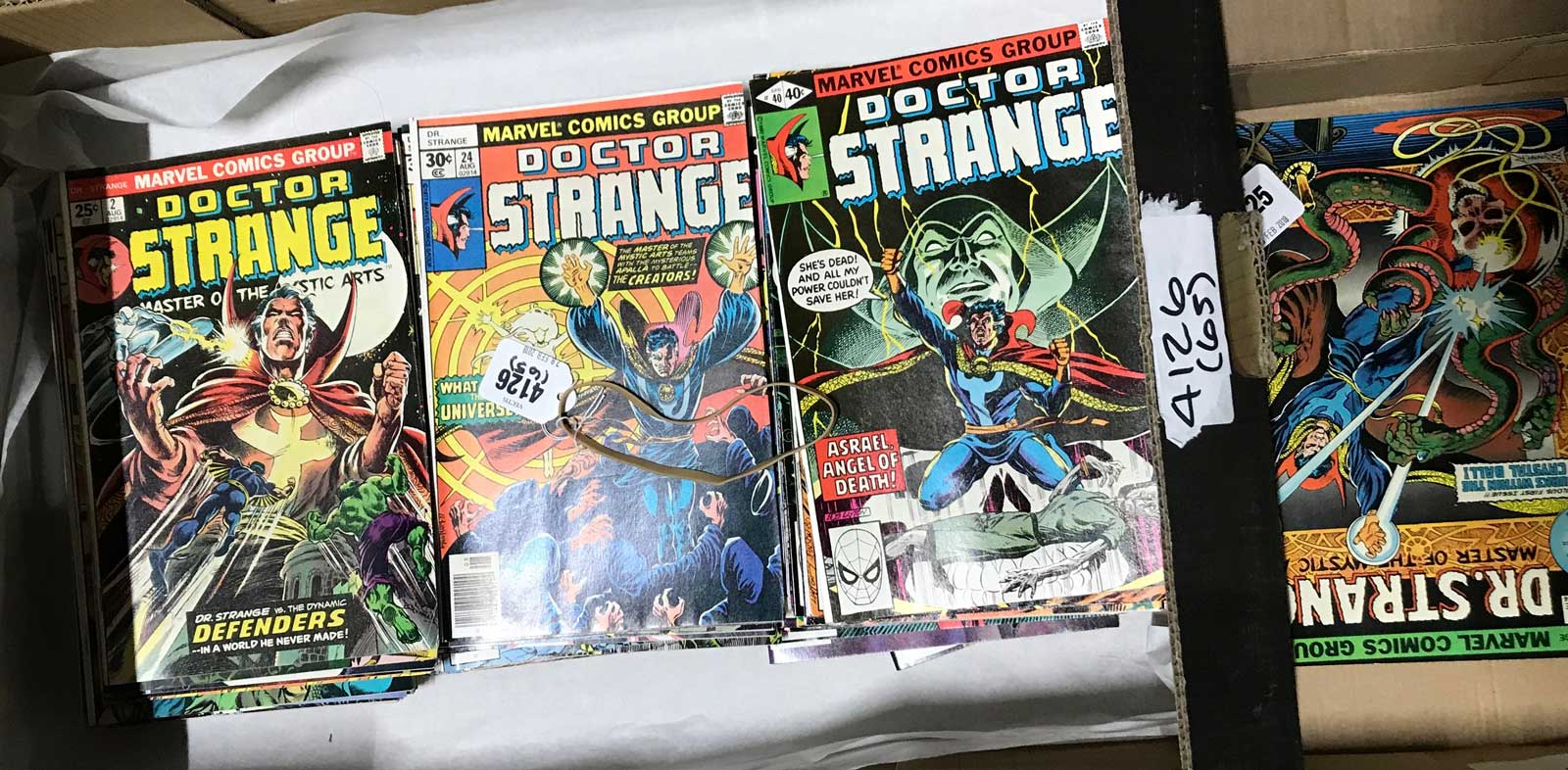 Doctor Strange comics - Vectis sale 28th February 2018