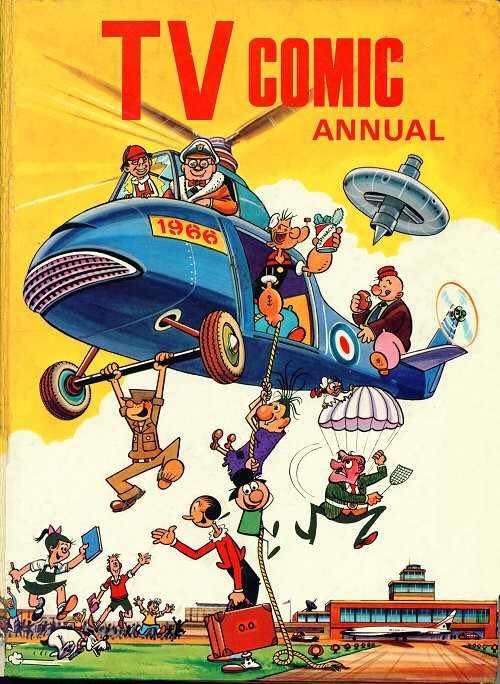 TV Comic Annual 1966 - Cover