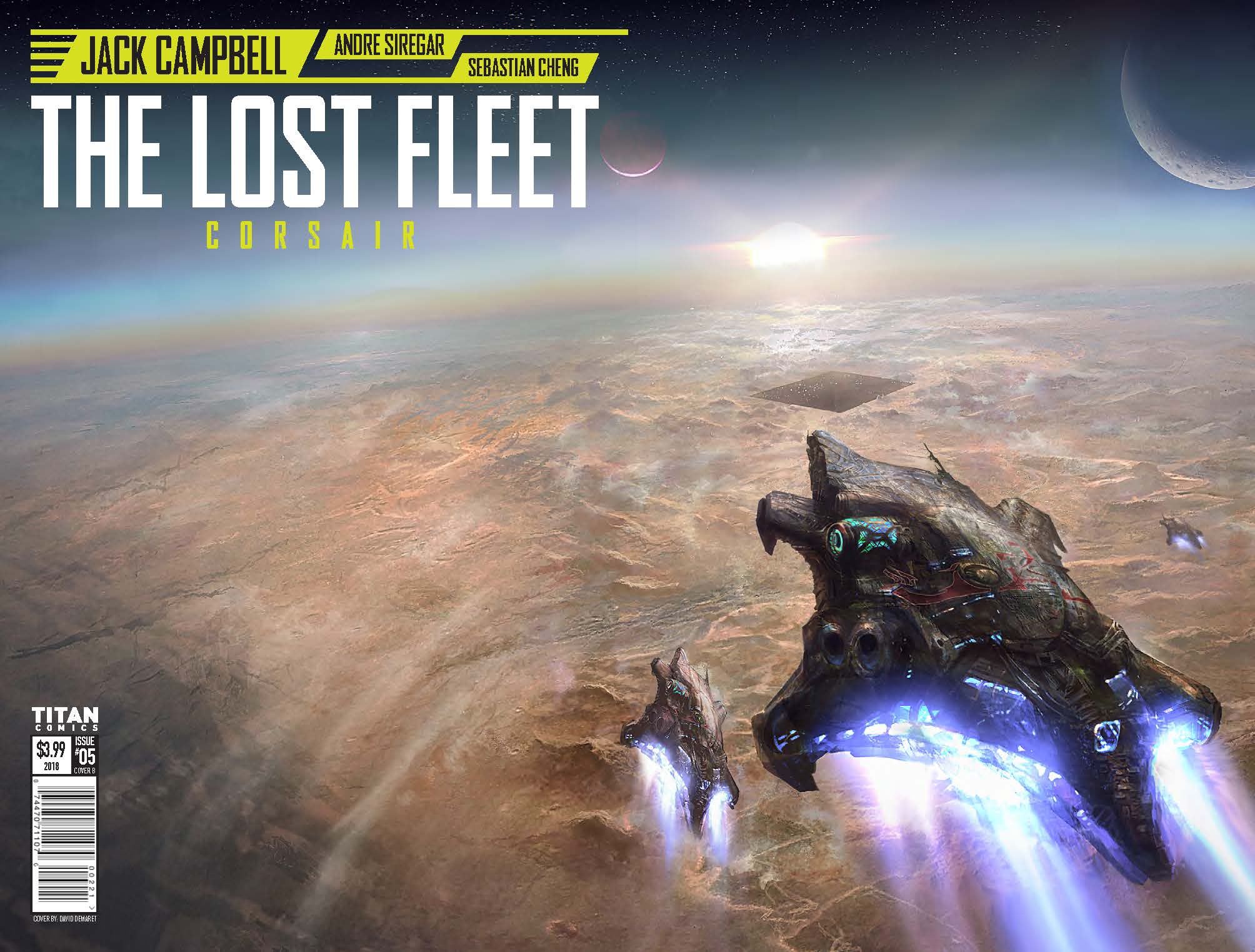 The Lost Fleet - Corsair #5 - Cover B by David Demaret