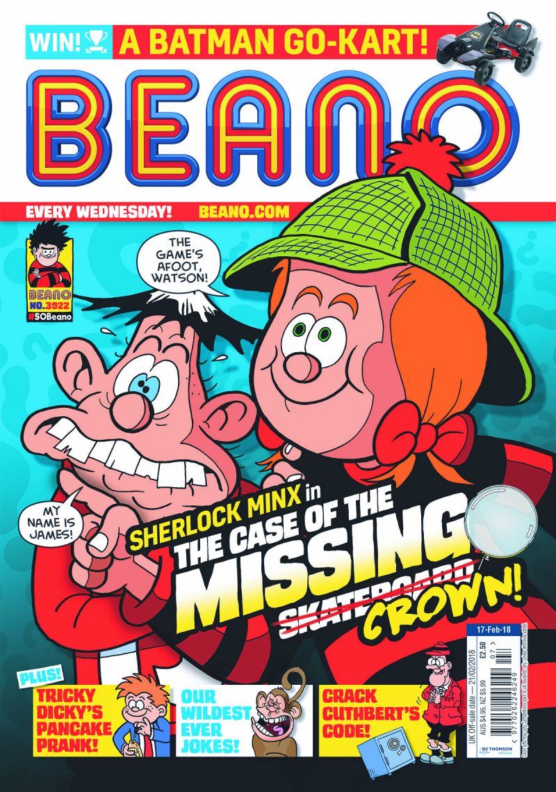 Beano - cover dated 17th February 2018