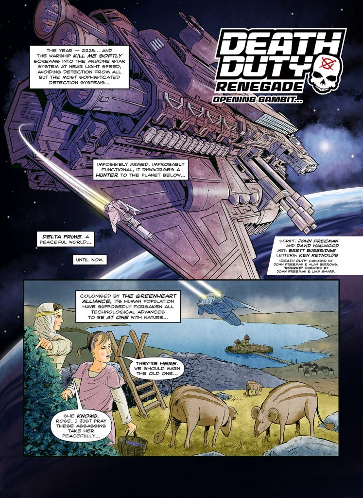Death Duty: Renegade - Preview Page 1