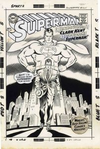 Cover art for Superman #201 by Curt Swan & George Klein, published in 1967