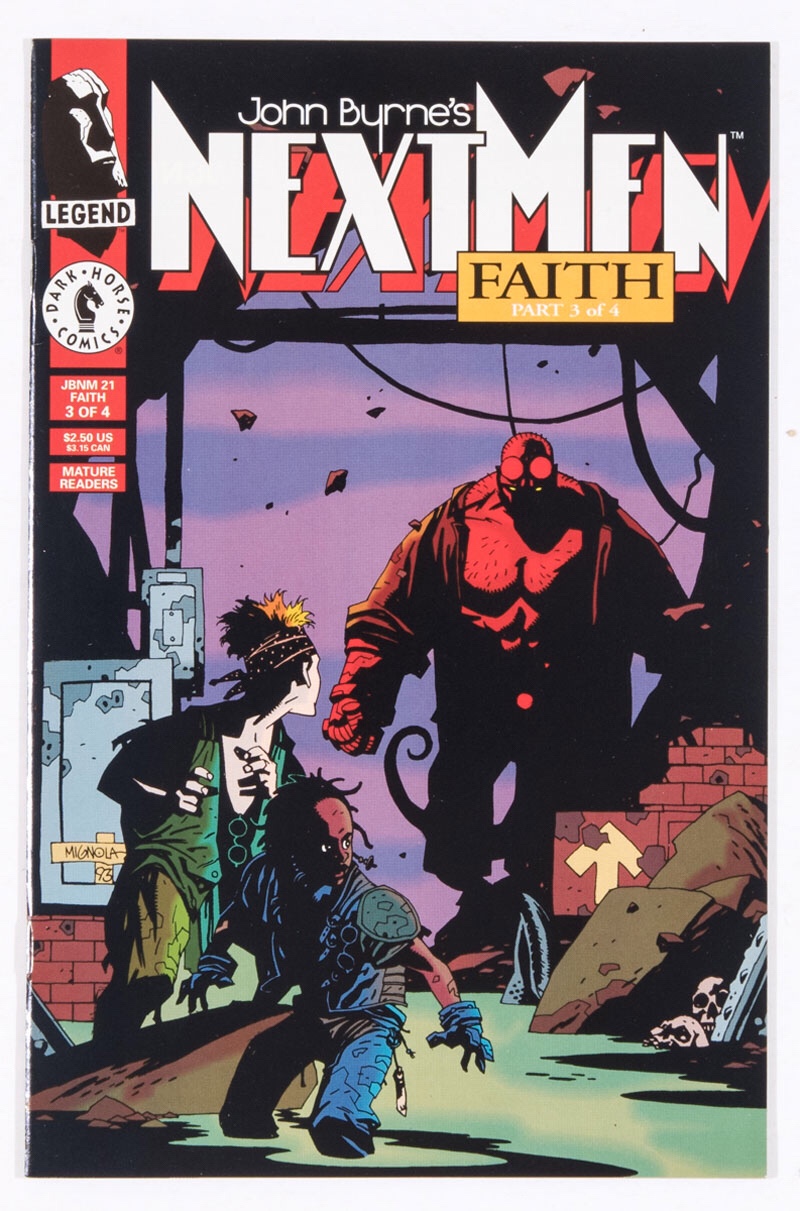 Next Men 21 (1993) -  featuring the first appearance of Hellboy