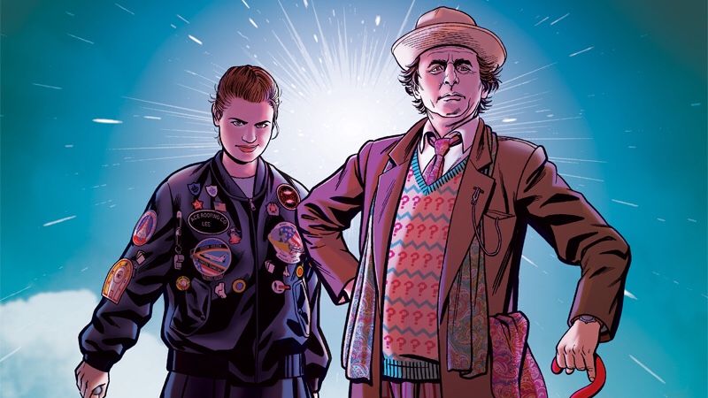 Doctor Who: The Seventh Doctor - Operation Volcano #1 - Cover by Christopher Jones SNIP