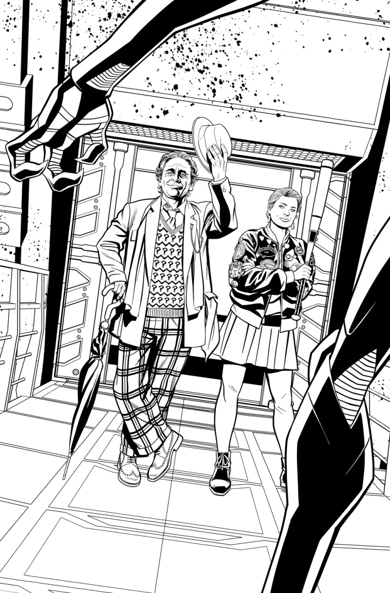 Doctor Who - the Seventh Doctor and Ace by Christopher Jones